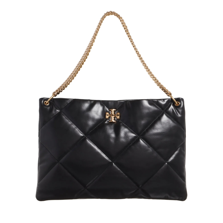 Black quilted tory burch purse sale