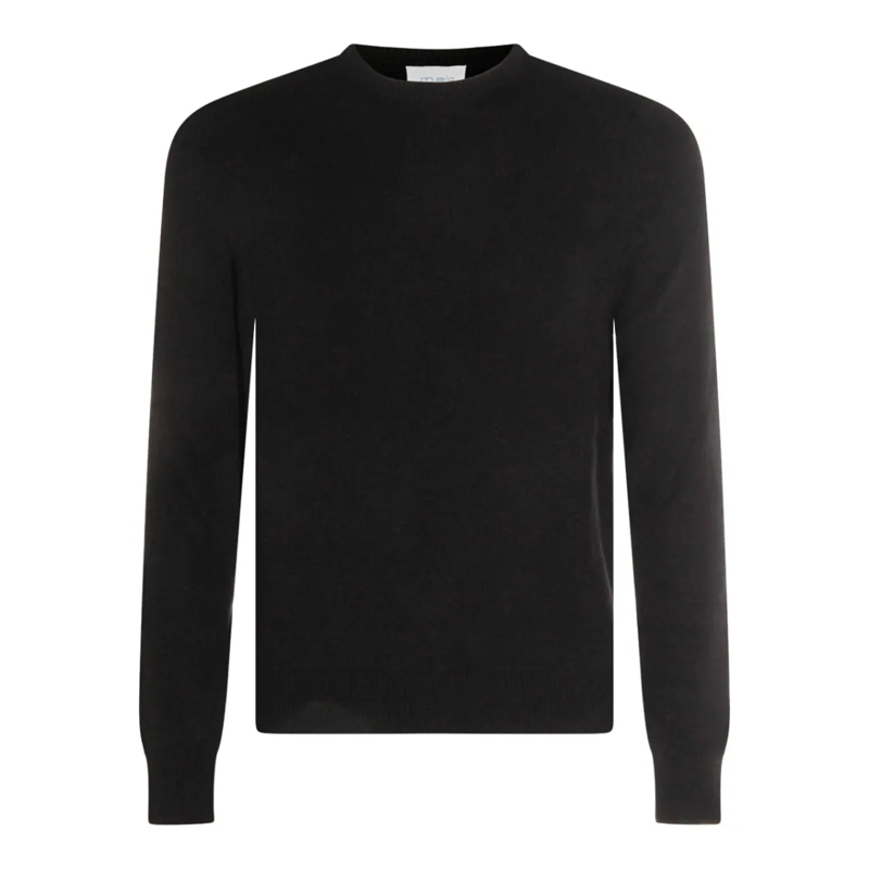 Malo Trui Black Cashmere Knitwear Black