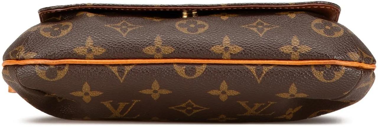 Louis Vuitton Shoppers Monogram Musette Salsa Short Strap in bruin