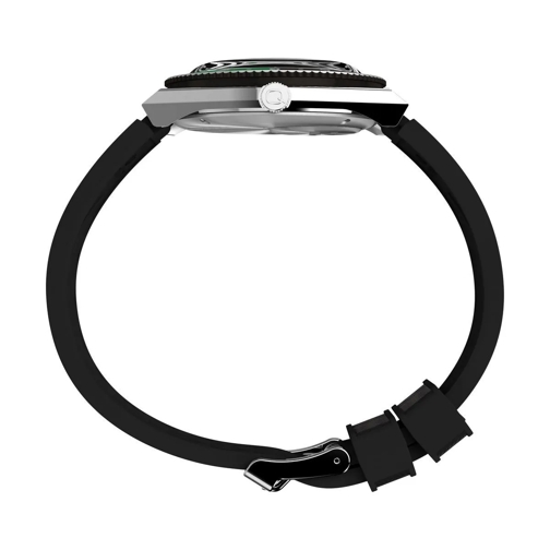 Timex Automatikuhr Quarz-Analoguhr Q Timex®&nbsp;Gmt schwarz (Image 2)