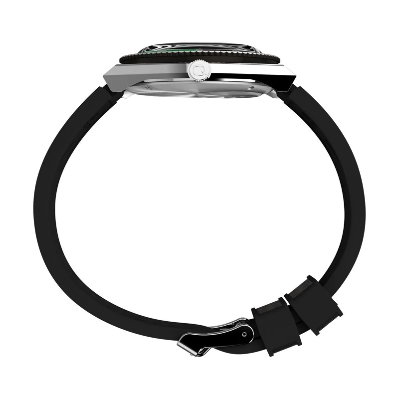 Timex Automatikuhr Quarz-Analoguhr Q Timex®&nbsp;Gmt schwarz (Image 2)