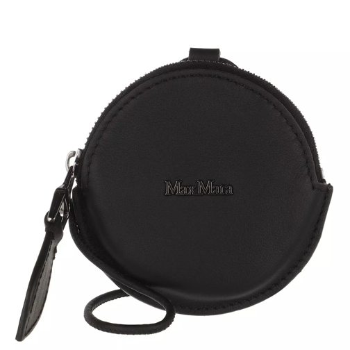 Max Mara Destino Small Accessories Black Portemonnee Aan Een Ketting