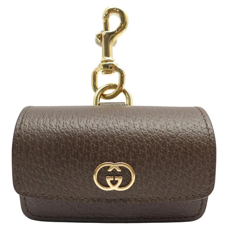 Gucci Geldbörse NEUER TASCHENCHARM 692956 FÃœR HUNDESCHNITZE braun