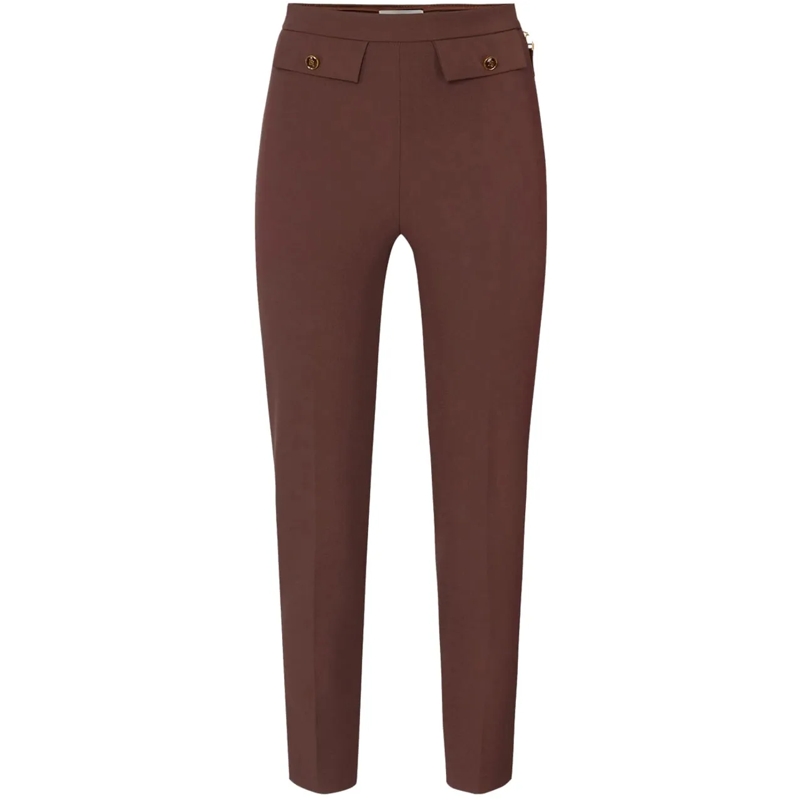 Elisabetta Franchi  Trousers Brown braun