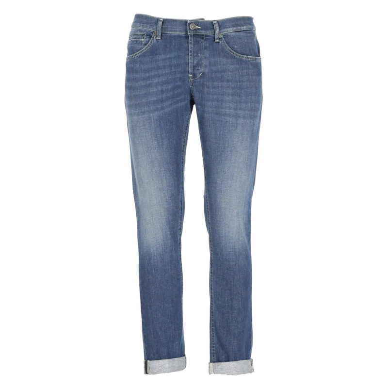 Dondup Casual broeken Trousers Denim Scuro blau