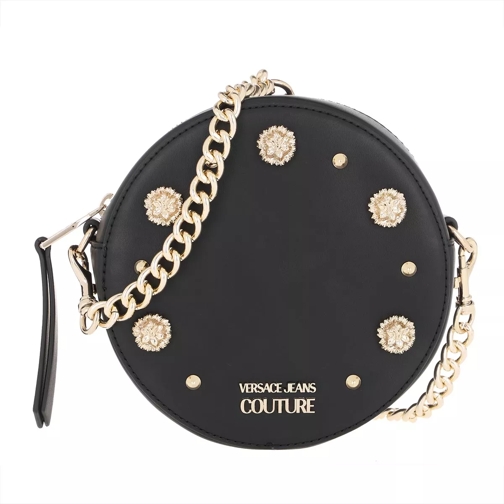 Versace Jeans Couture Logo Bucket Bag Black Crossbody Bag