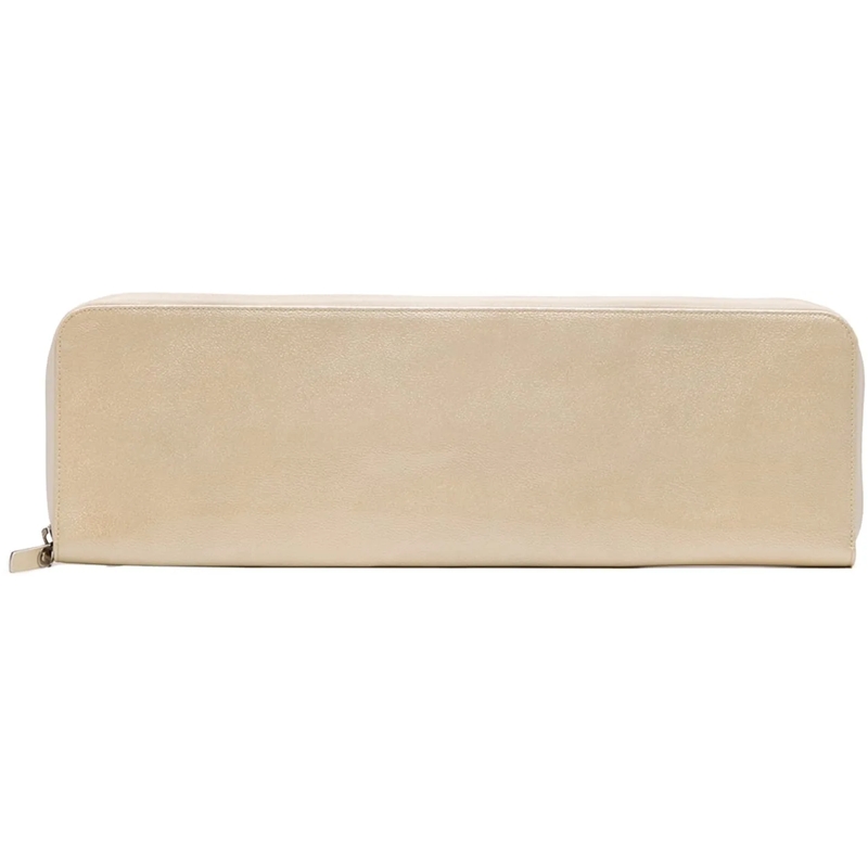 Maison Margiela Clutch XL Leather Long Slim Clutch braun