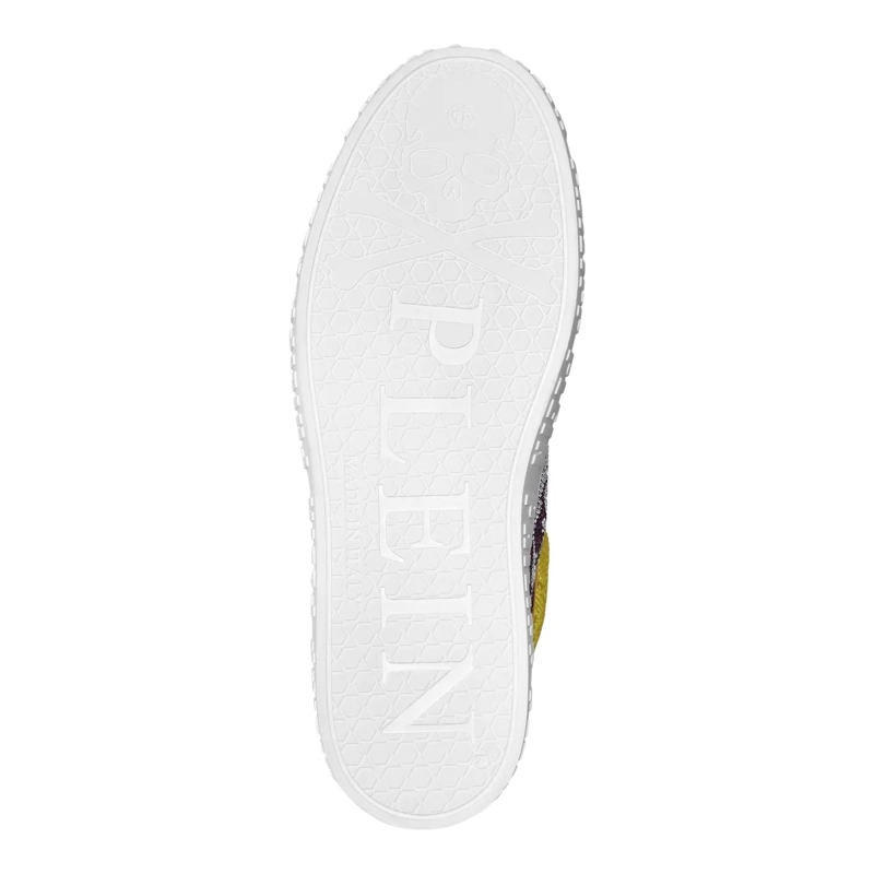 Philipp Plein Low-Top-Sneaker Hightop-Sneaker Notorious Mit Schmucksteinen gelb(Image 4)