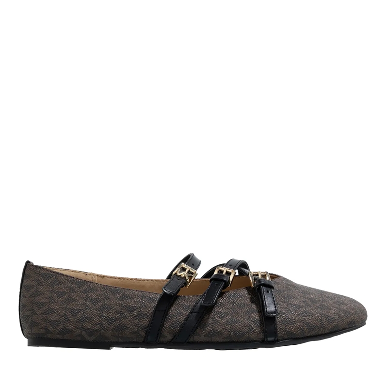 MICHAEL Michael Kors Ballerinas Indy Flex Ballet Blk/Brown