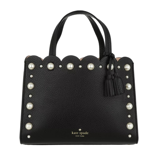 Kate Spade New York Hayes Street Pearl Sam Handle Bag Black Rymlig shoppingväska