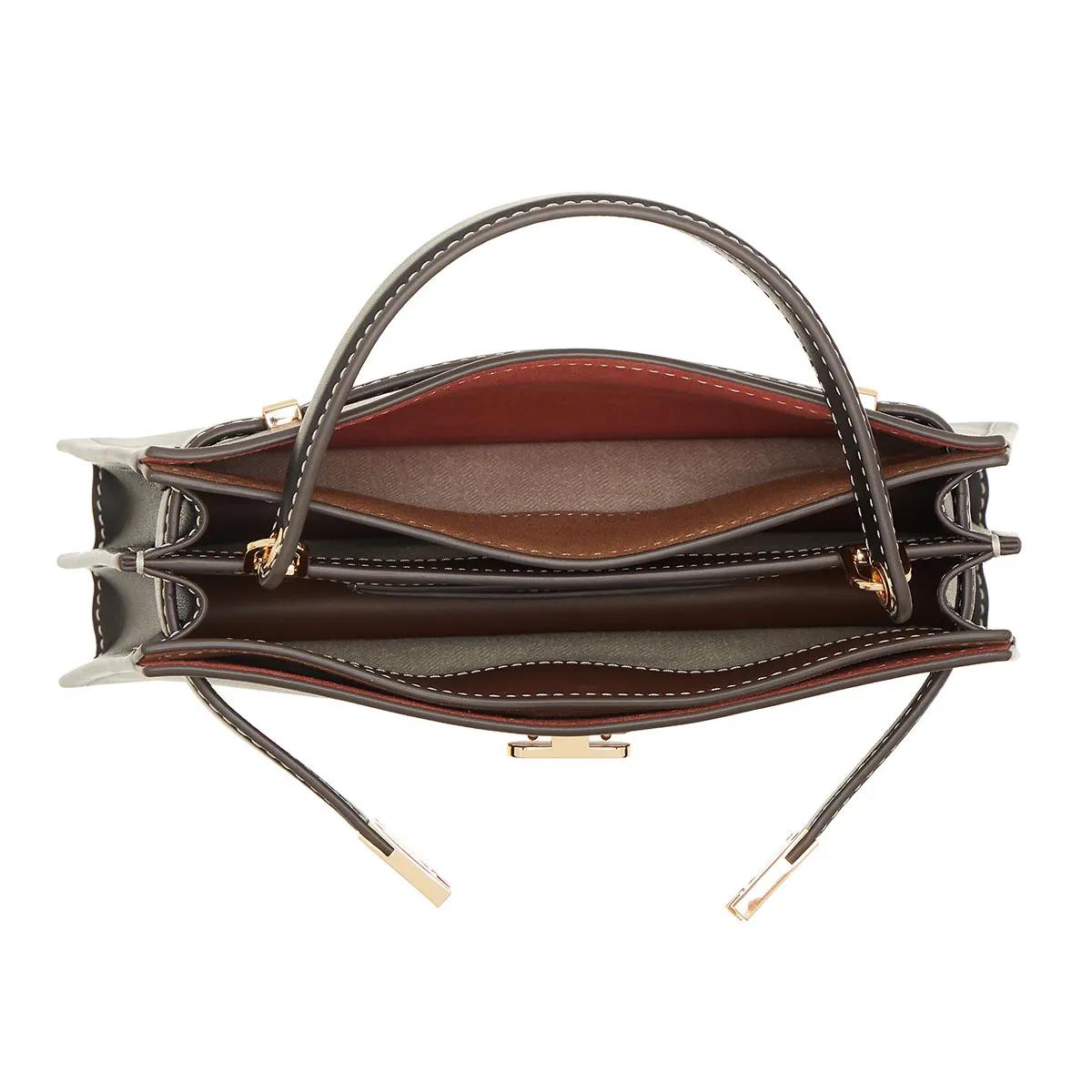 TORY BURCH Satchels Lee Radziwill Petite Bag in zwart