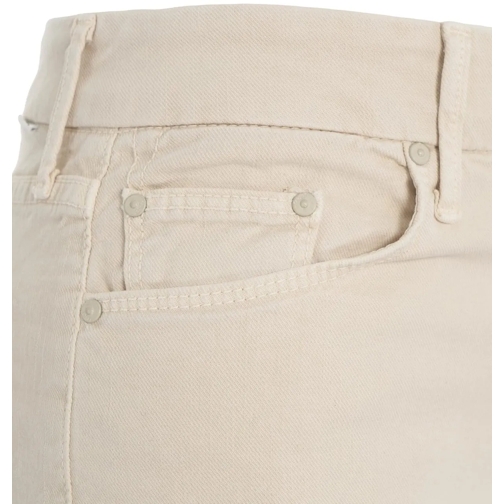 Mother Jeans à jambe droite Flared jeans 'The Roller Fray' beige (Image 4)