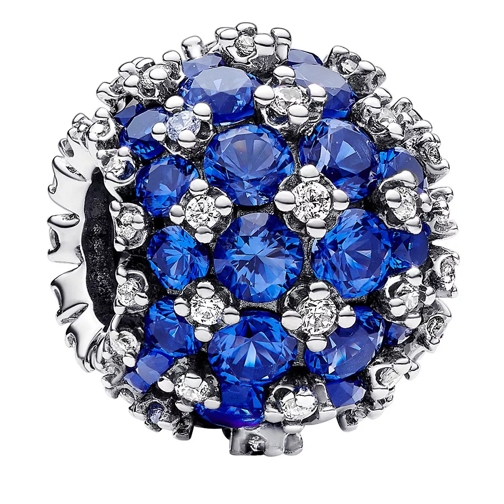 Pandora Sterling silver charm withcrystal andcubic zirconi Blue Hänge