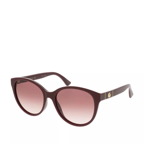 Gucci GG0631S-003 56 Sunglasses Burgundy-Burgundy-Red Occhiali da sole