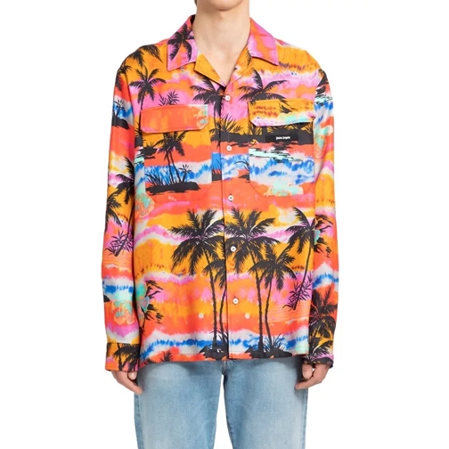Palm Angels Psychedelic Palms Shirt Multicolor 