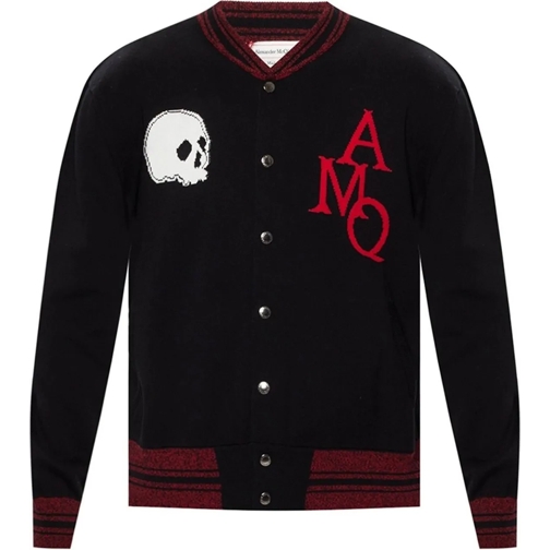 Alexander McQueen  Alexander McQueen Knitted Cardigan schwarz