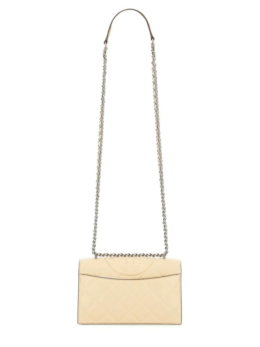 TORY BURCH Hobo bags "Fleming" Shoulder Small Bag in beige