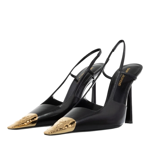 Saint Laurent Pump Jeanne Slingback Pumps Black