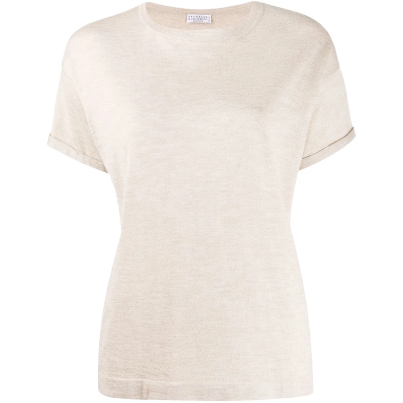 Brunello Cucinelli T-Shirt T-Shirts And Polos Beige beige