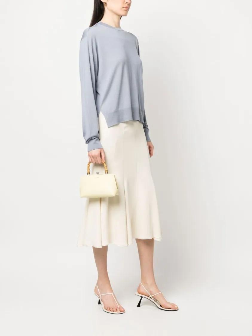 Thumbnail - Jil Sander Shopper & Totes - Goji Bamboo Mini Tote Bag - Gr. unisize - in Beige - für Damen