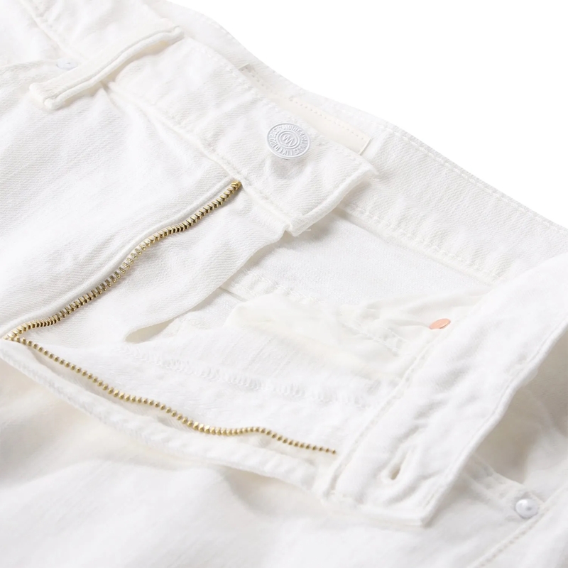 Mother Jeans Jeans The Rerun Zip Sneak weiß(Image 3)