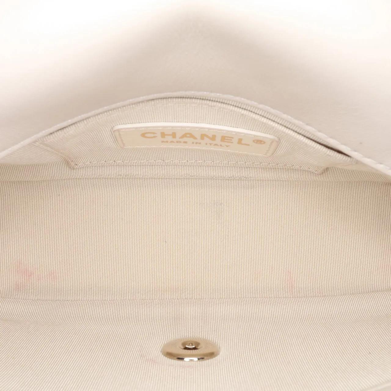 Thumbnail - Chanel Hobo Bags - 2020 Medium Lambskin Twist Chain Enamel CC Flap - Gr. unisize - in Braun - für Damen