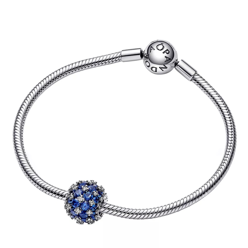 Pandora Anhänger Sterling silver charm withcrystal andcubic zirconi Blue(Image 6)