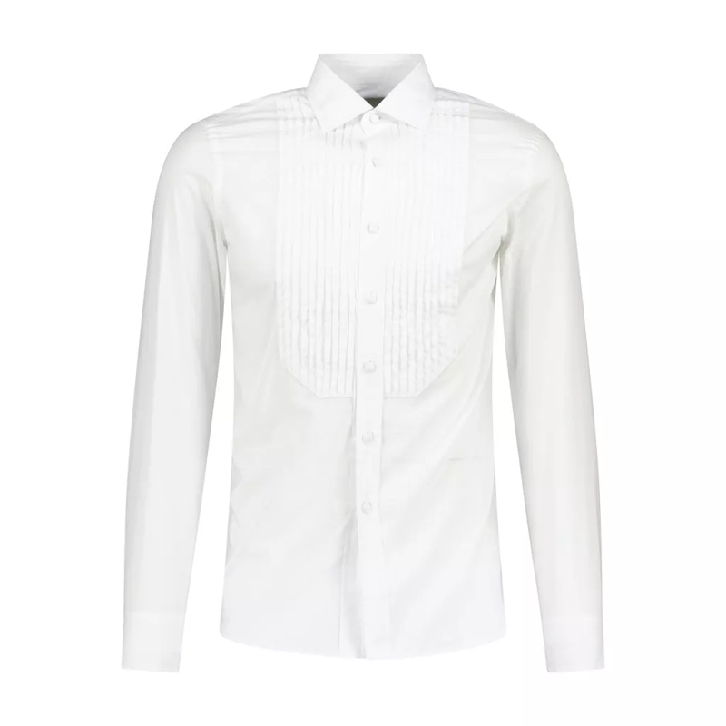 Tagliatore  Hemd Soho aus Baumwolle Weiß