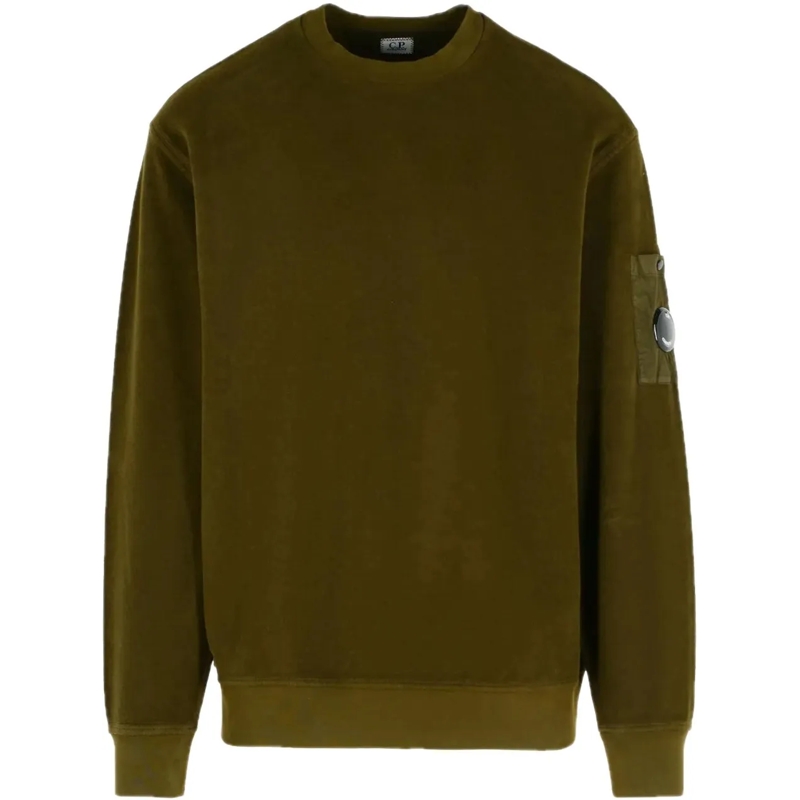 CP Company  sweater brushed groen grün