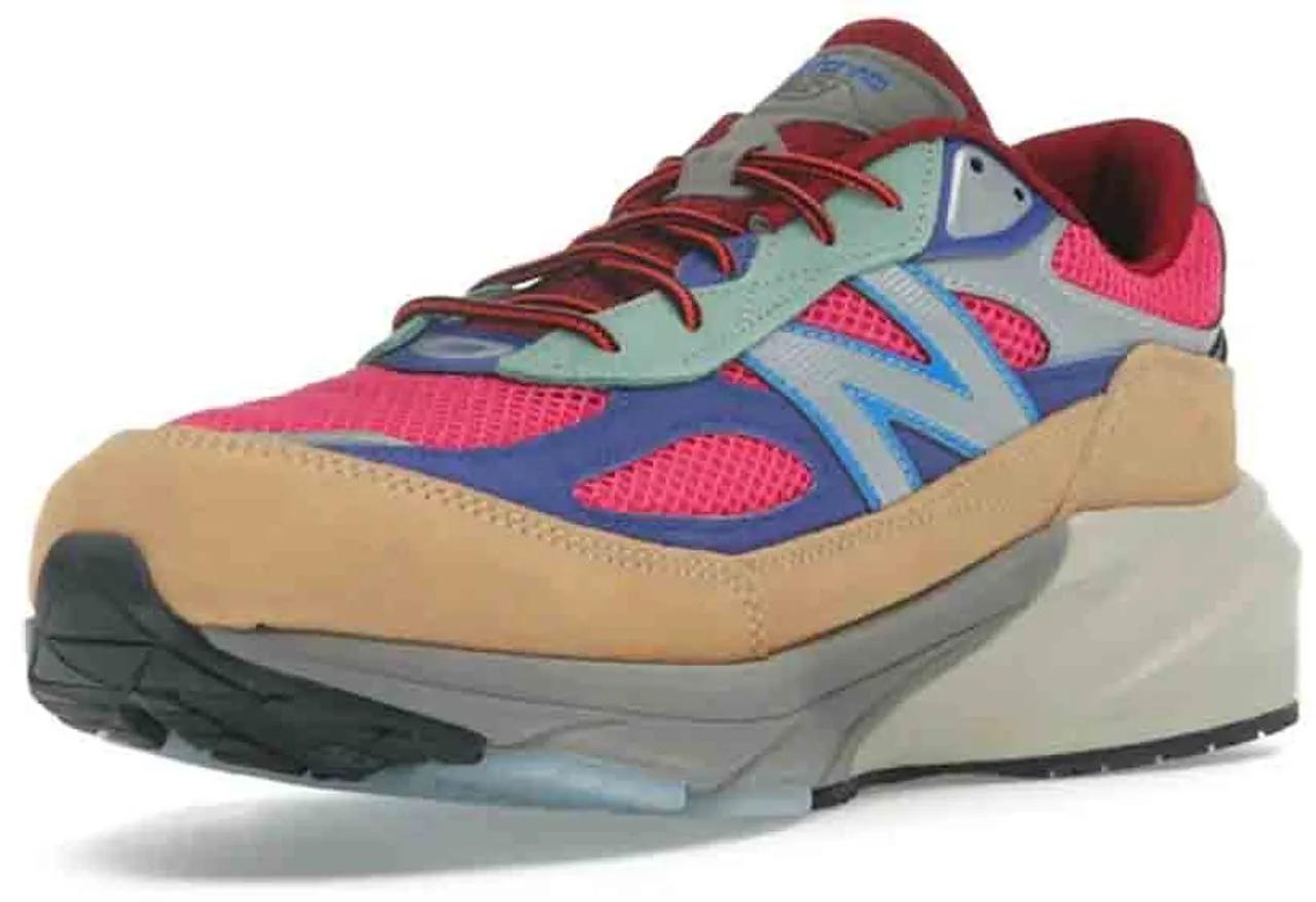 Thumbnail - New Balance Low-Top Sneaker - New Balance 990v6 MiUSA Action Bronson Ainozama - Gr. 41,5 (EU) - in Orange - für Damen