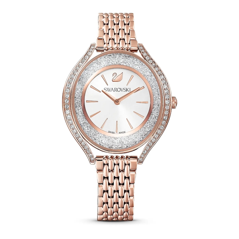Swarovski Chronograph Crystalline Aura Swiss Made Rose gold tone