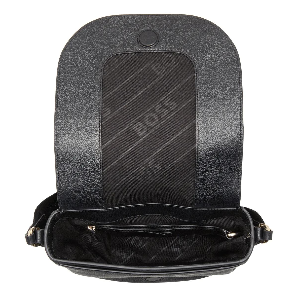 Boss Crossbody bags Alyce Flap Crossbody in zwart
