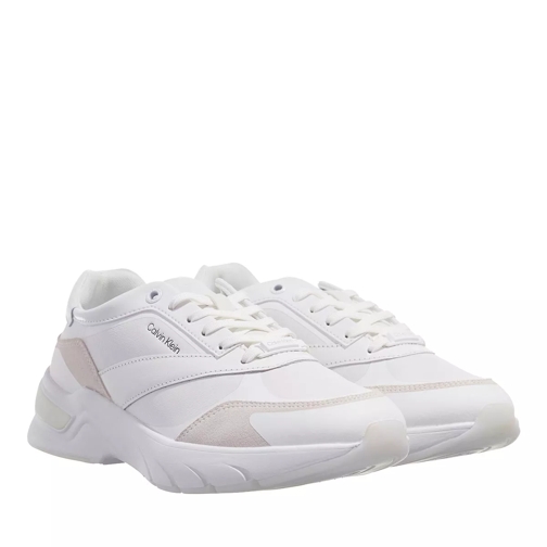 Calvin Klein Elevated Runner Lace Up Bright White låg sneaker