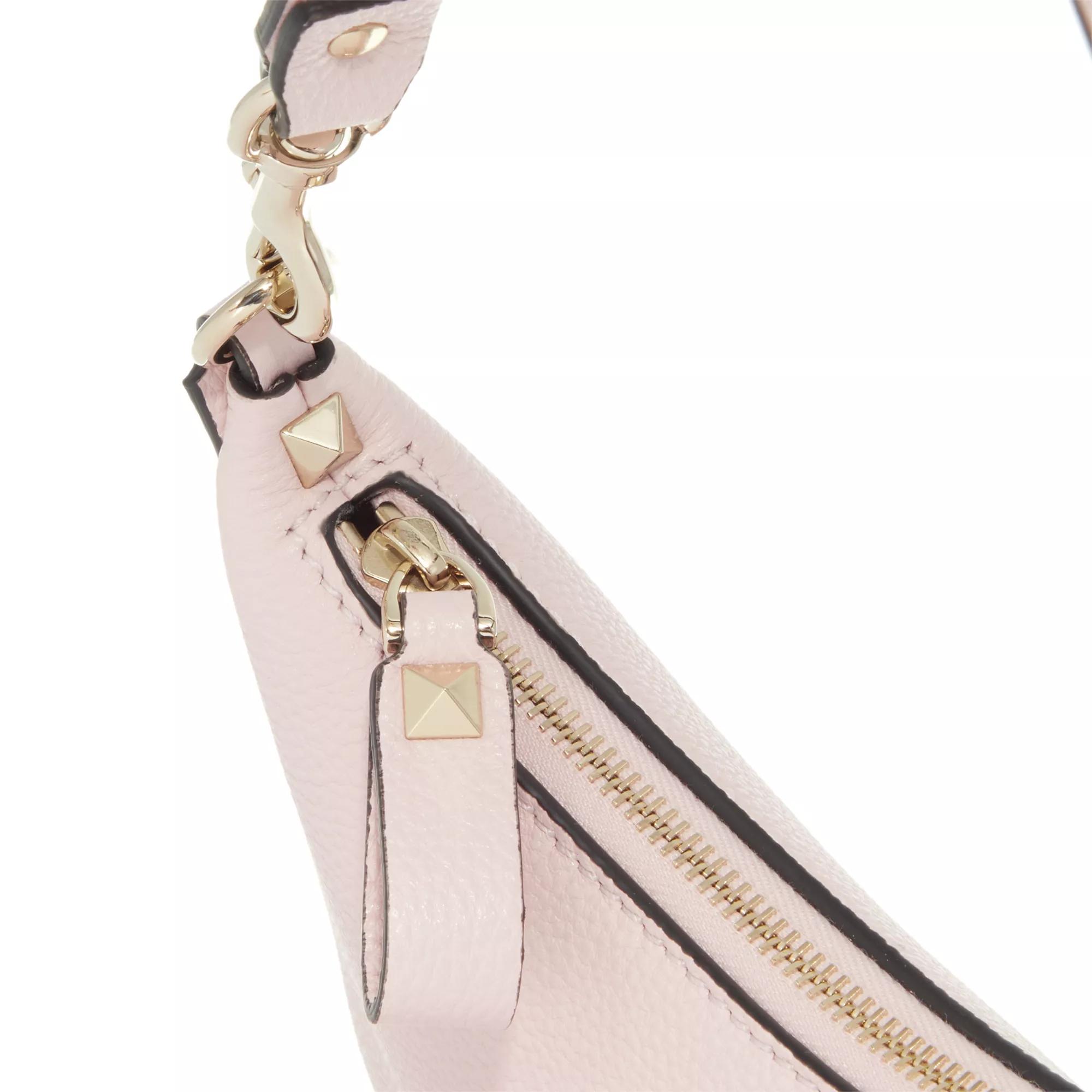 Valentino Garavani Hobo bags Mini Hobo Rockstud in poeder roze