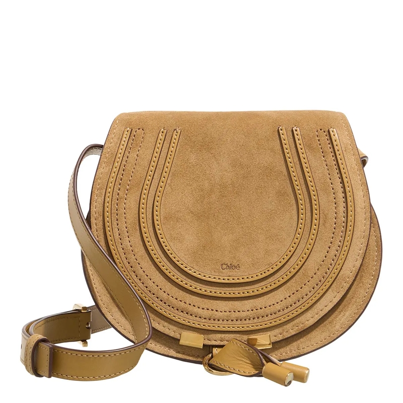 Chloé Crossbody Bag Marcie Gold Khaki