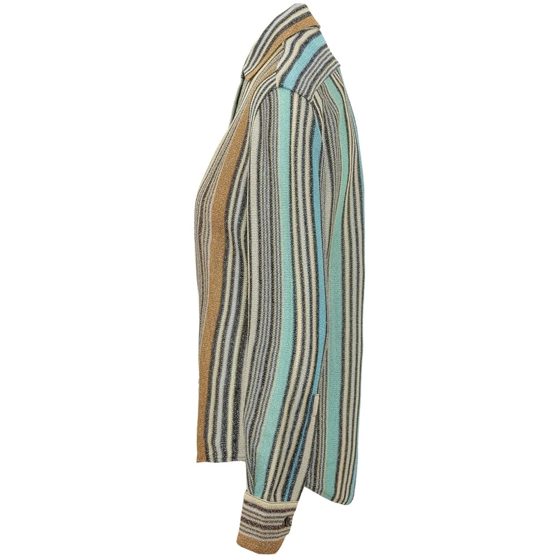 Missoni Chemisier Camicia a Righe mehrfarbig(Image 3)