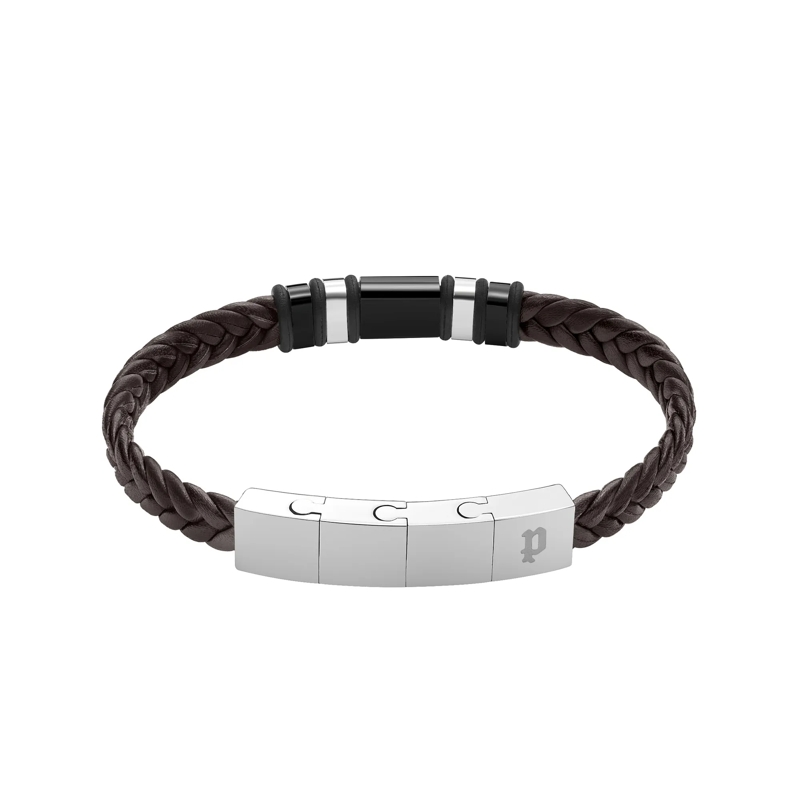 Police Armband Armband Wavebreaker- Herrenarmband- Farbe: schw braun(Image 2)