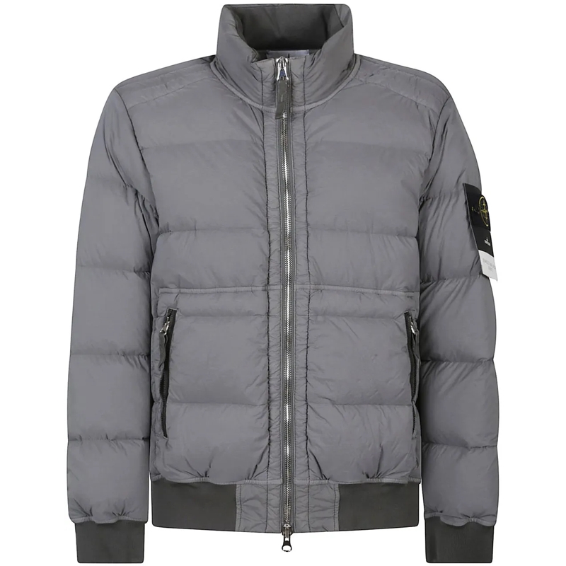 Stone Island Doudoune Rds Bomber Jacket Grey grau