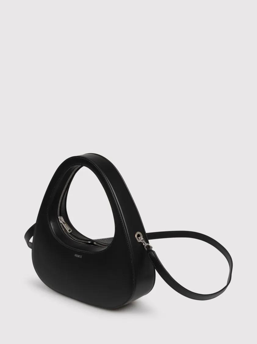 Coperni Shoppers Crossbody Baguette Swipe Bag in zwart