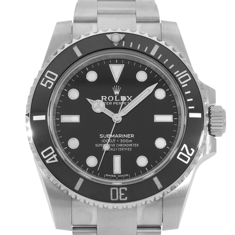 Rolex Automatikuhr Submariner Schwarz