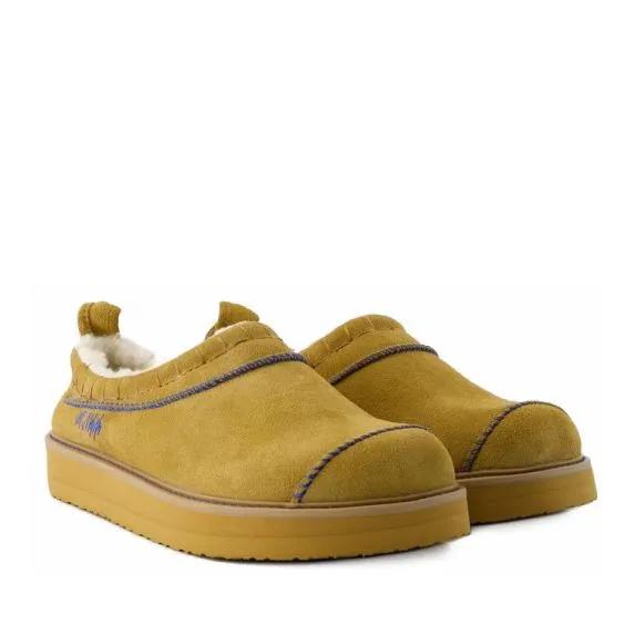 Ader Error Loafers & Ballerinas - Slides Slip On - Leather - Camel - Gr. 41 (EU) - in Braun - für Damen