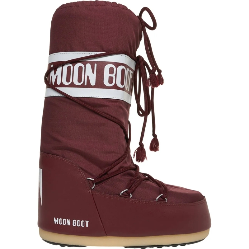 Moonboot Bottes Nylon boots 'ICON NYLON' rot