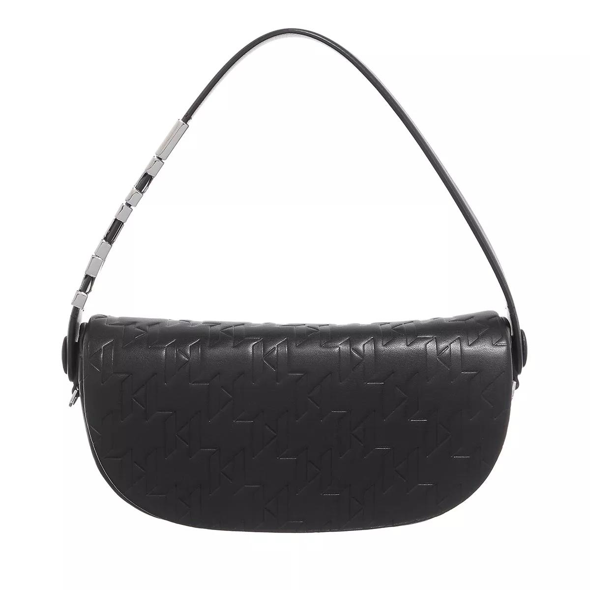 Karl Lagerfeld Hobo Bags - K/Swing Md Mini Bag - Gr. unisize - in Schwarz - für Damen