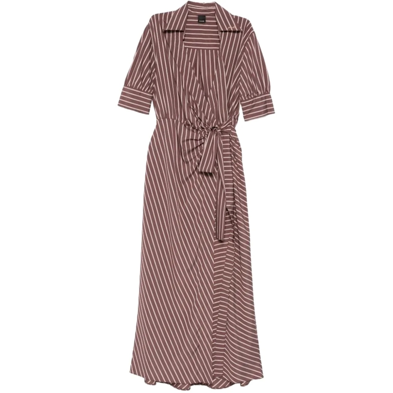 Pinko Robe longue Dresses Brown braun