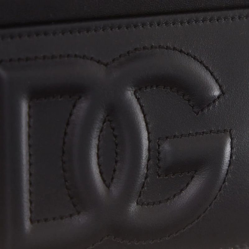 Dolce&Gabbana Münzportemonnaie Black Leather Wallet Black(Image 6)