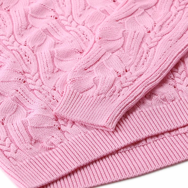 Riani Pull Pullover mit Zopfstrick pink(Image 2)
