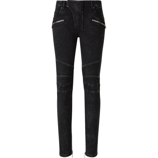 Balmain Jeans à jambe fine Slim Fit Biker Jeans mehrfarbig