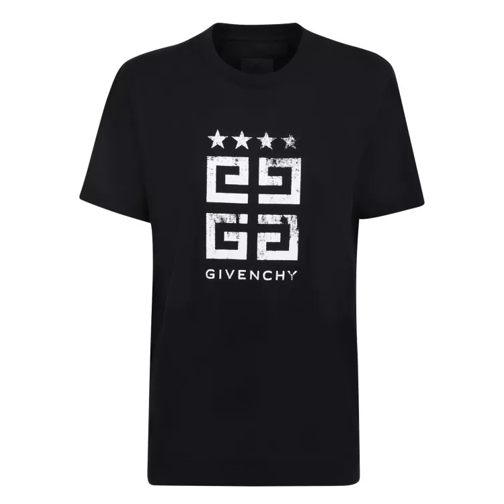 Givenchy 4G Stars Black T-Shirt Black 