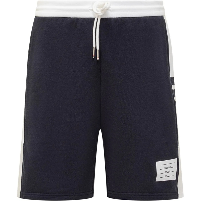 Thom Browne Shorts Thom Browne Shorts in Cotone Blu dunkelblau