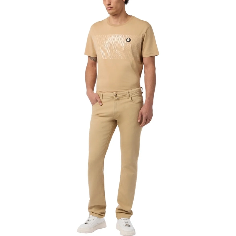 BILLIONAIRE Jeans mit geradem Bein Super Straight Cut Jeans beige(Image 4)